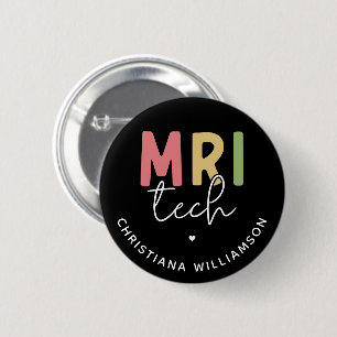 Macaron Rond 5 Cm Technologie IRM de nom personnalisé Cadeaux de t