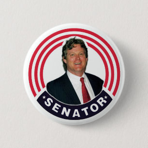 Macaron Rond 5 Cm Ted Kennedy, Jr. pour le sénateur 2013