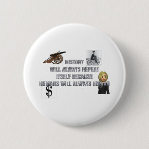 Macaron Rond 5 Cm TEL Humains toujours des boutons humains