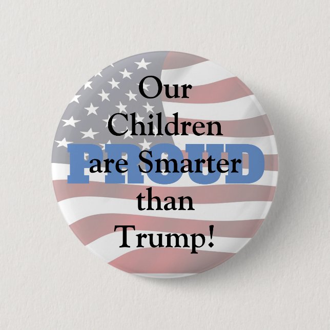 Macaron Rond 5 Cm Tellement fier de ce bouton d'amour de génération (Devant)