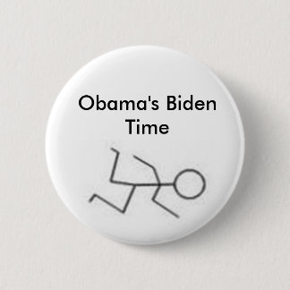 Macaron Rond 5 Cm Temps de Biden d'Obama