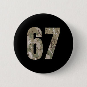 Macaron Rond 5 Cm Tendance Gen Alpha Six Seven 6 7 Meme Cam Multi Ca
