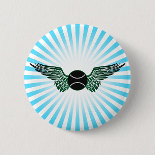 Macaron Rond 5 Cm tennis. aile.