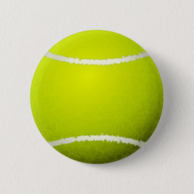 Macaron Rond 5 Cm Tennis Ball Sports (Devant)