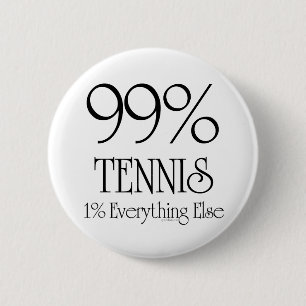 Macaron Rond 5 Cm Tennis de 99%