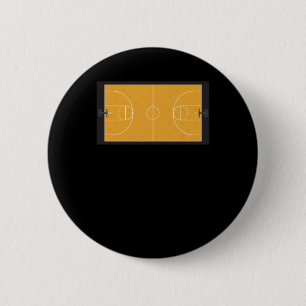 Macaron Rond 5 Cm terrain de basket-ball