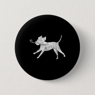 Macaron Rond 5 Cm Terrain de hockey sur gazon pour hommes et femmes