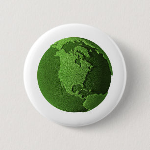 Macaron Rond 5 Cm Terre verte