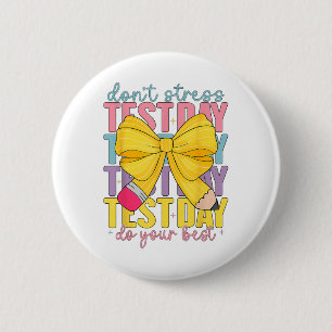 Macaron Rond 5 Cm Test Day Rock The Test Teacher Test Day You got