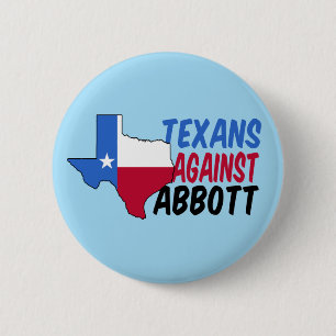 Macaron Rond 5 Cm Texans contre Greg Abbott
