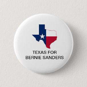 Macaron Rond 5 Cm TEXAS pour Bernie Sanders 2020 Button