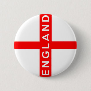Macaron Rond 5 Cm texte britannique de nom de symbole de drapeau de