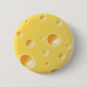 Macaron Rond 5 Cm Texture jaune de fromage suisse