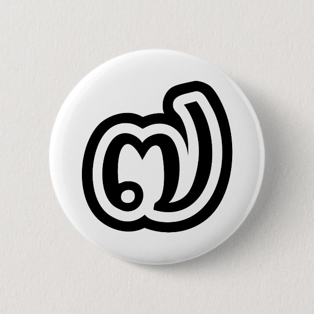 Macaron Rond 5 Cm Thaïlande Numéro 7 / Sept / ๗ (Jed/Chet) Thai (Devant)