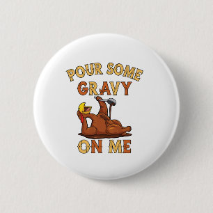 Macaron Rond 5 Cm Thanksgiving 2021 Funny mèmes tendance Pour de la 
