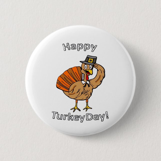 Macaron Rond 5 Cm Thanksgiving (Style 2) T-shirt classique (Devant)