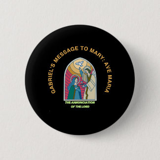 Macaron Rond 5 Cm The Annunciation of the Lord