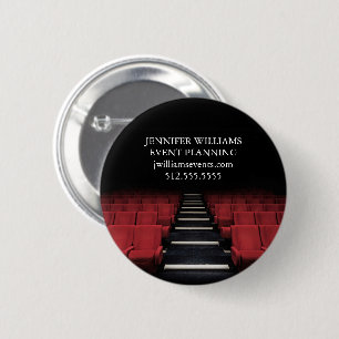 Macaron Rond 5 Cm Théâtre Arts du spectacle Planification personnali