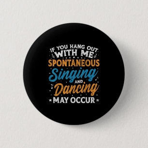 Macaron Rond 5 Cm Théâtre Musical Nerds Cadeaux Théâtre Geek Graphiq