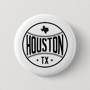 Macaron Rond 5 Cm Thème De Baseball Houston