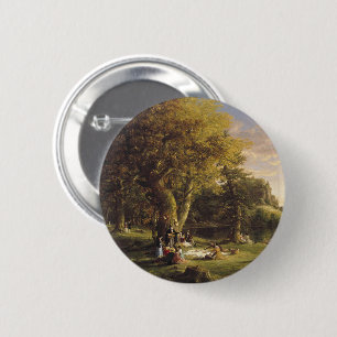 Macaron Rond 5 Cm Thomas Cole Le Pique-Nique