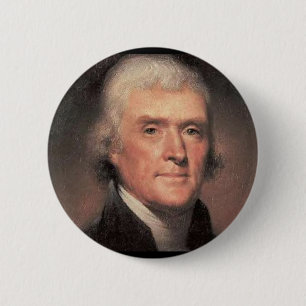Macaron Rond 5 Cm Thomas Jefferson