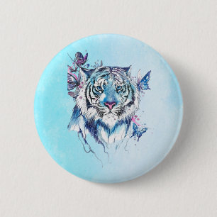 Macaron Rond 5 Cm Tigre