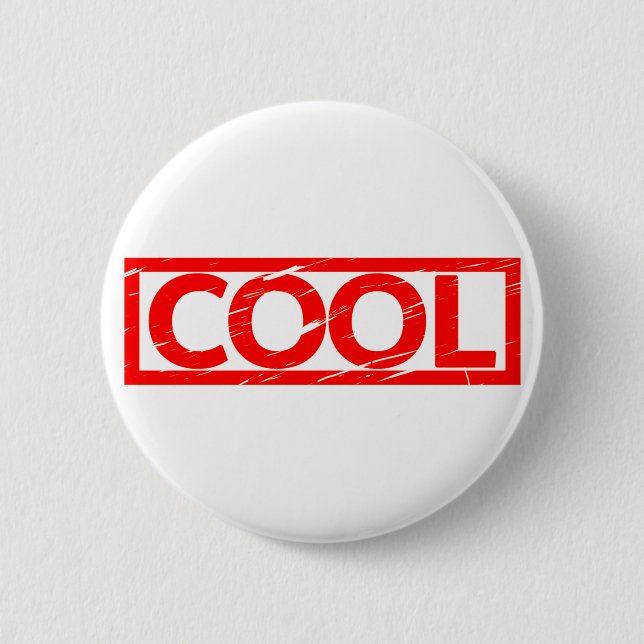 Macaron Rond 5 Cm Timbre cool (Devant)