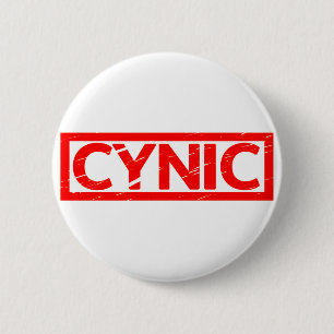Macaron Rond 5 Cm Timbre cynique
