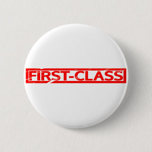 Macaron Rond 5 Cm Timbre de première classe