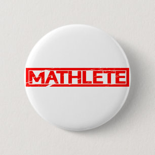 Macaron Rond 5 Cm Timbre Mathlete