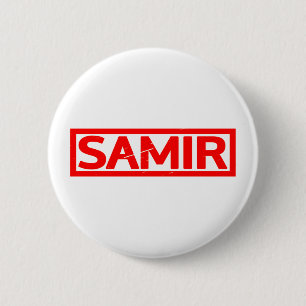 Macaron Rond 5 Cm Timbre Samir
