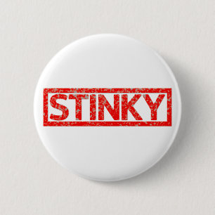 Macaron Rond 5 Cm Timbre Stinky