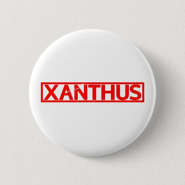 Macaron Rond 5 Cm Timbre Xanthus (Devant)