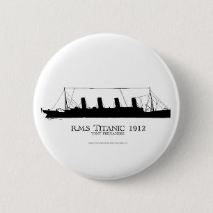 Macaron Rond 5 Cm Titanic 1912 2