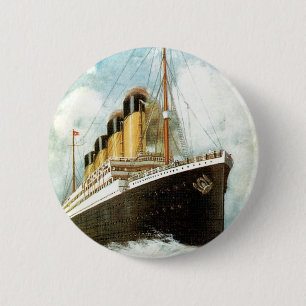 Macaron Rond 5 Cm Titanic en mer