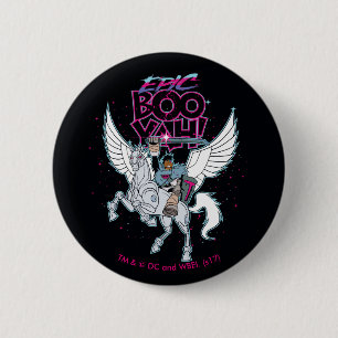 Macaron Rond 5 Cm Titans Ados, allez !   Warrior Cyborg équitation P