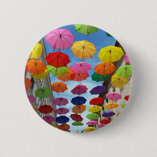 Macaron Rond 5 Cm Toit de parapluies