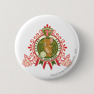 Macaron Rond 5 Cm Tom et Jerry 1re Place 3