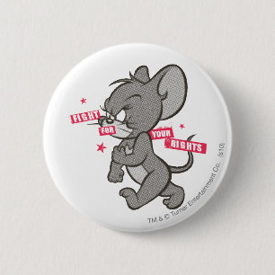 Macaron Rond 5 Cm Tom et Jerry Tough Mouse 3