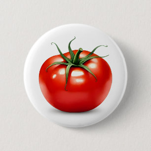 Macaron Rond 5 Cm Tomate