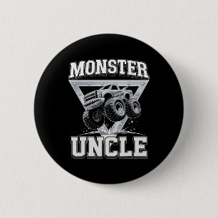 Macaron Rond 5 Cm Tonton Monster Truck Fête des Pères Monster Truck