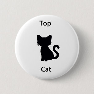 Macaron Rond 5 Cm Top Cat