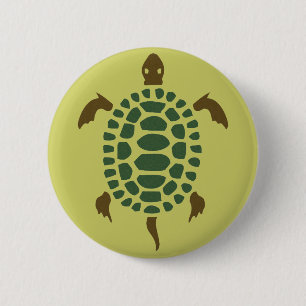 Macaron Rond 5 Cm Tortue