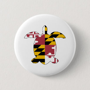 Macaron Rond 5 Cm Tortue du Maryland