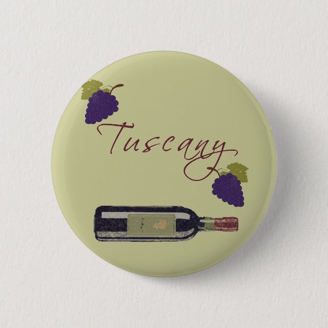 Macaron Rond 5 Cm Toscane (Devant)