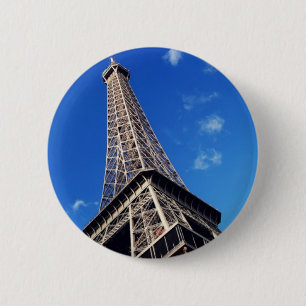 Macaron Rond 5 Cm Tour Eiffel Paris Europe Travel