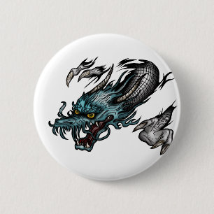 Macaron Rond 5 Cm Tourner du dragon