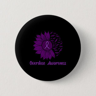 Macaron Rond 5 Cm Tournesol pourpre