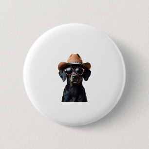 Macaron Rond 5 Cm TOUS LES AMÉRICAINS Amateurs de CHIENS pit bull (3